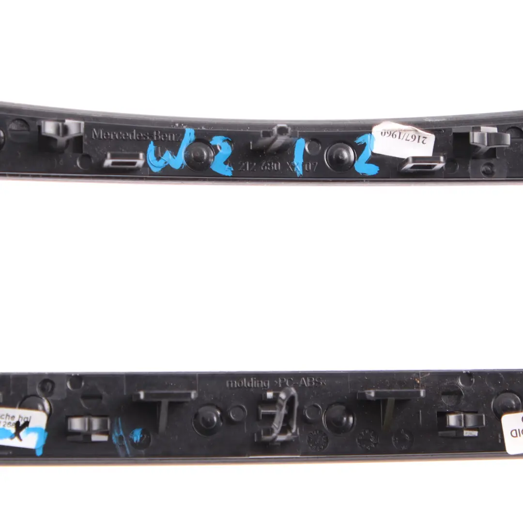 Mercedes W212 Salpicadero Climatizador Cubierta Madera Chapa Negro - SKU A2126807507-1 - Número de pieza A2126807507