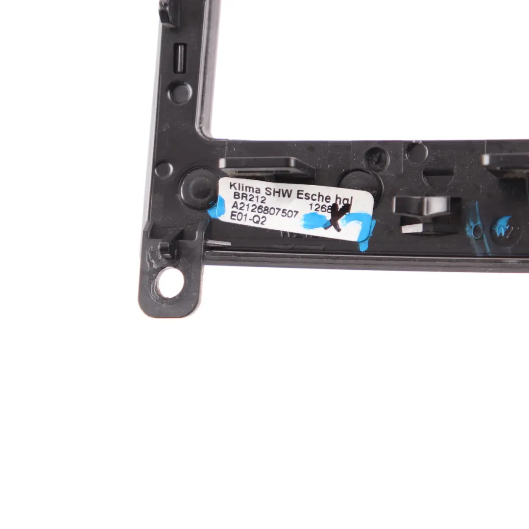 Mercedes W212 Salpicadero Climatizador Cubierta Madera Chapa Negro - SKU A2126807507-1 - Número de pieza A2126807507