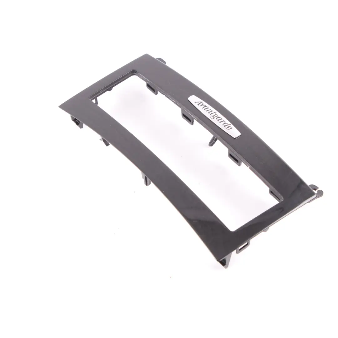 Mercedes W212 Dashboard Climate Control Trim Cover Wood Black Veneer - SKU A2126807507-1 - Part number A2126807507