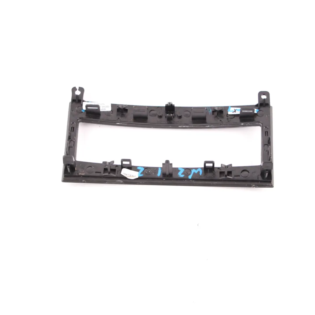 Mercedes W212 Dashboard Climate Control Trim Cover Wood Black Veneer - SKU A2126807507-1 - Part number A2126807507