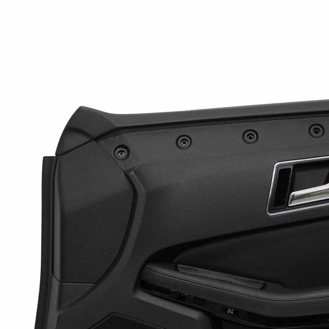 Mercedes W212 Door Card Front Right O/S Trim Panel Black Leather Nappa - SKU rhd-A2127200270-1 - Part number A2127200270