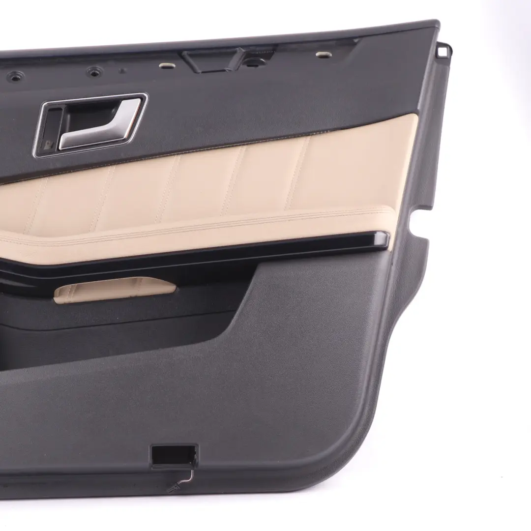 Door Card Front Right O/S Trim Panel Leather Nappa Brown to Mercedes W212 with Part number A2127200270 Mercedes W212 Door Card Front Right O/S Trim Panel Leather Nappa Brown - SKU rhd-A2127200270-2 - Part number A2127200270