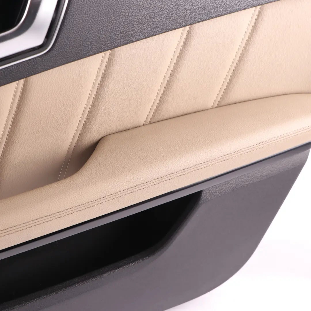 Door Card Front Right O/S Trim Panel Leather Nappa Brown to Mercedes W212 with Part number A2127200270 Mercedes W212 Door Card Front Right O/S Trim Panel Leather Nappa Brown - SKU rhd-A2127200270-2 - Part number A2127200270