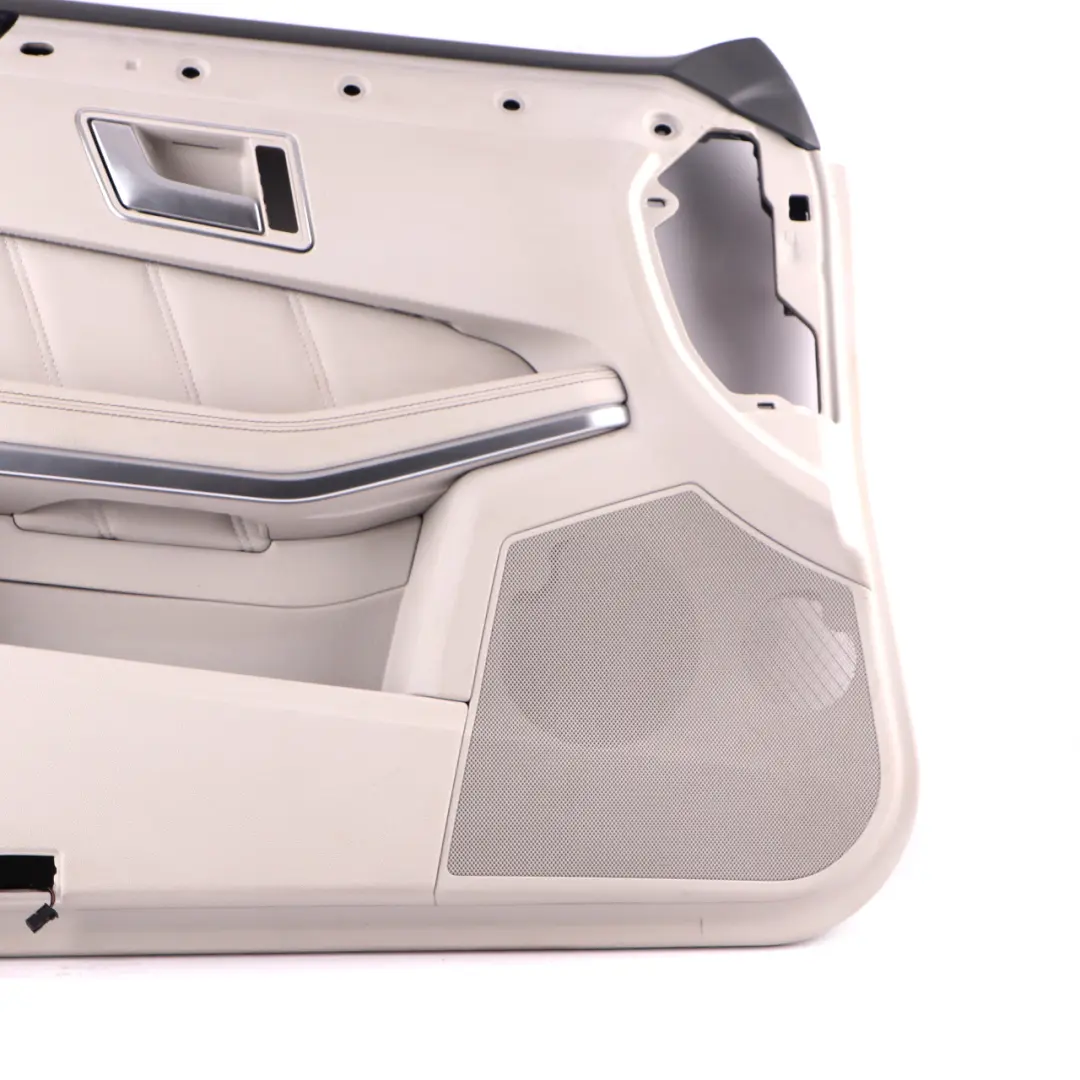 Door Card Front Left N/S Trim Panel Cover Beige Leather to Mercedes W212 with Part number A2127200362 Mercedes W212 Door Card Front Left N/S Trim Panel Cover Beige Leather - SKU rhd-A2127200362-1 - Part number A2127200362