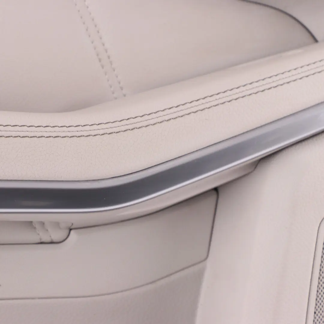 Mercedes W212 Door Card Front Left N/S Trim Panel Cover Beige Leather - SKU rhd-A2127200362-1 - Part number A2127200362