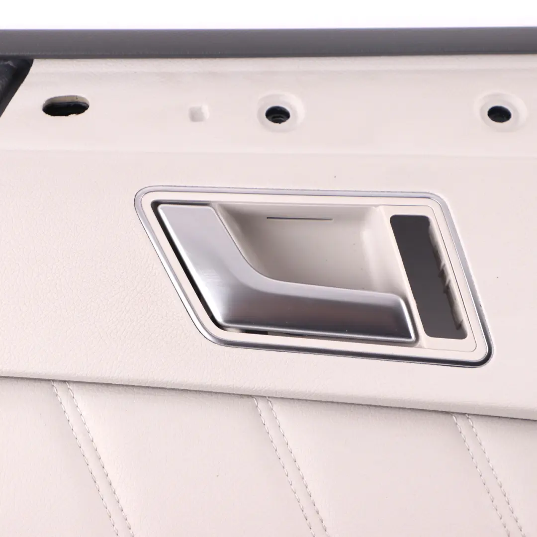 Mercedes W212 Door Card Front Left N/S Trim Panel Cover Beige Leather - SKU rhd-A2127200362-1 - Part number A2127200362