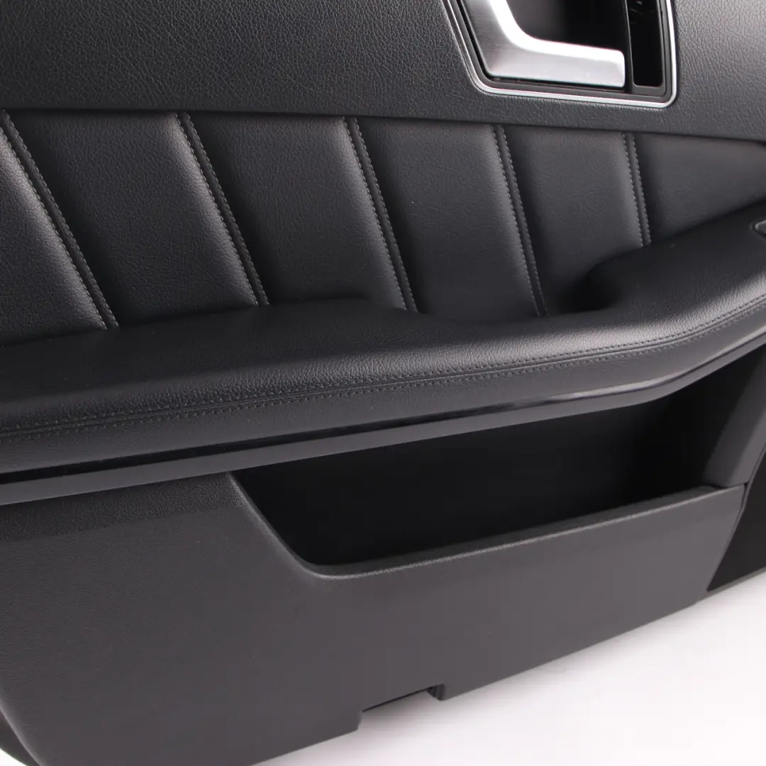 Door Card Front Left N/S Trim Panel Black Leather Anthracite to Mercedes W212 with Part number A2127200362 Mercedes W212 Door Card Front Left N/S Trim Panel Black Leather Anthracite - SKU rhd-A2127200362 - Part number A2127200362