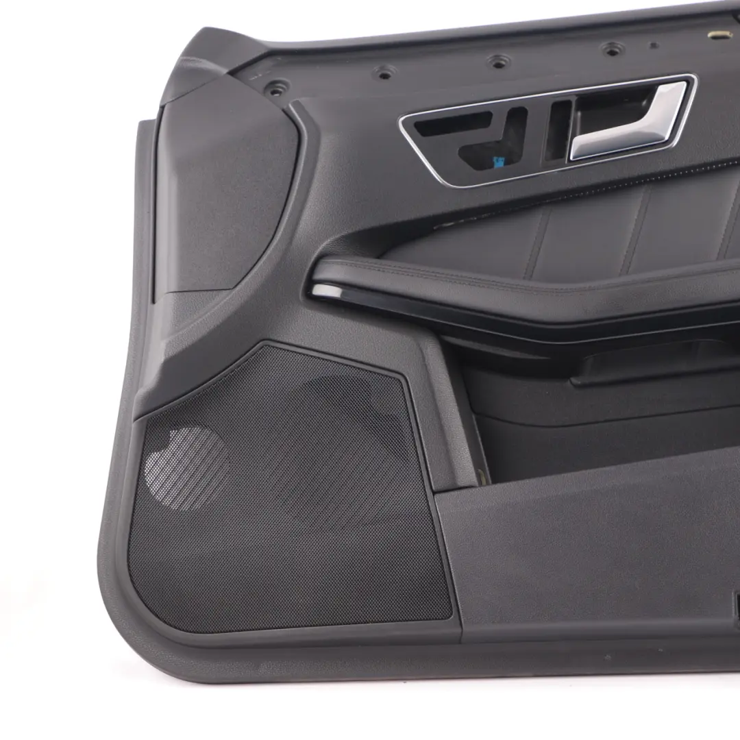 Door Card Front Right O/S Door Trim Panel Black Leather to Mercedes W212 with Part number A2127200470 Mercedes W212 Door Card Front Right O/S Door Trim Panel Black Leather - SKU rhd-A2127200470-1 - Part number A2127200470