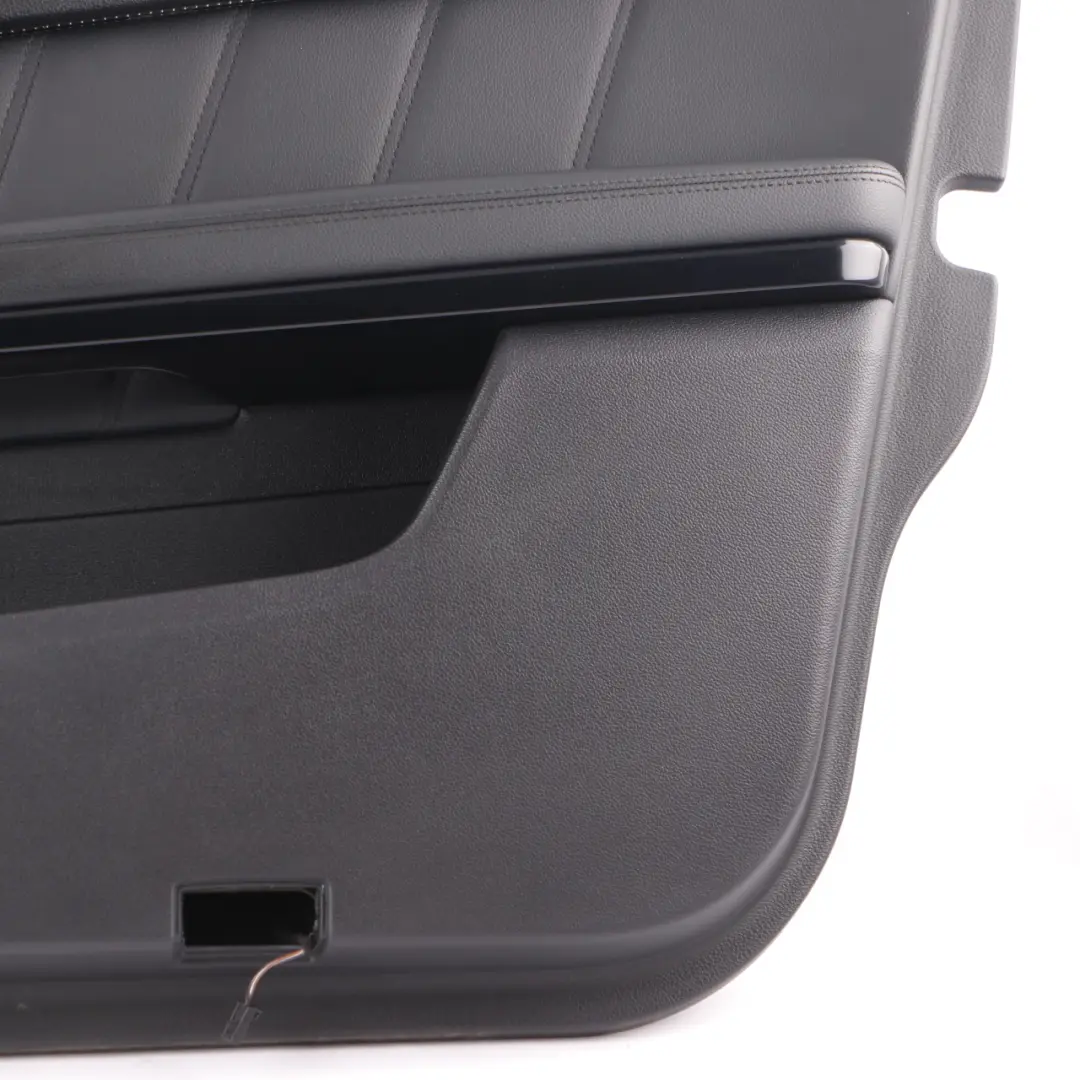 Door Card Front Right O/S Door Trim Panel Black Leather to Mercedes W212 with Part number A2127200470 Mercedes W212 Door Card Front Right O/S Door Trim Panel Black Leather - SKU rhd-A2127200470-1 - Part number A2127200470