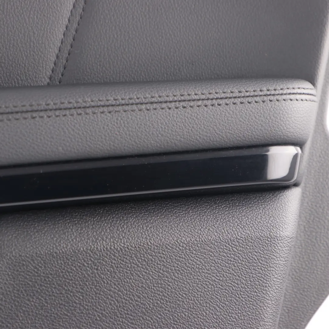 Door Card Front Right O/S Door Trim Panel Black Leather to Mercedes W212 with Part number A2127200470 Mercedes W212 Door Card Front Right O/S Door Trim Panel Black Leather - SKU rhd-A2127200470-1 - Part number A2127200470