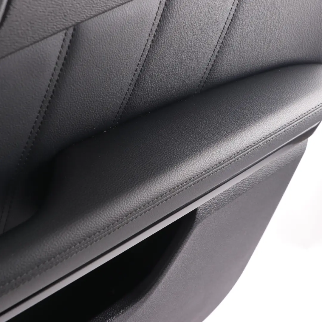 Mercedes W212 Door Card Front Right O/S Door Trim Panel Black Leather - SKU rhd-A2127200470-1 - Part number A2127200470