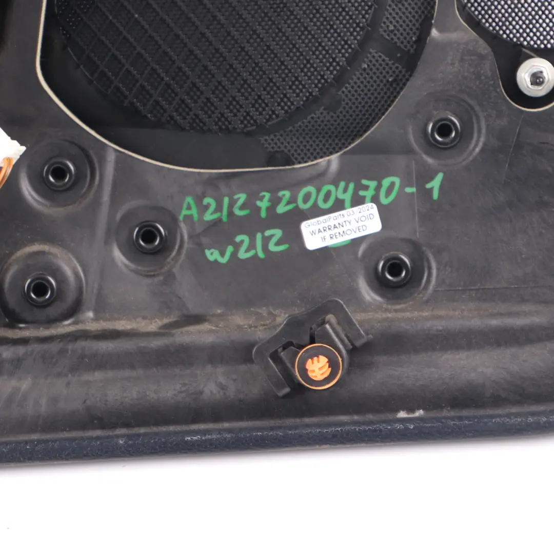 Door Card Front Right O/S Door Trim Panel Black Leather to Mercedes W212 with Part number A2127200470 Mercedes W212 Door Card Front Right O/S Door Trim Panel Black Leather - SKU rhd-A2127200470-1 - Part number A2127200470