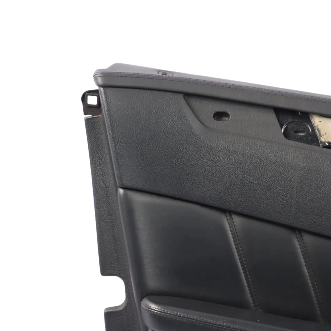 Door Card Cover Front Left N/S Trim Panel Black Leather to Mercedes W212 with Part number A2127201362 Mercedes W212 Door Card Cover Front Left N/S Trim Panel Black Leather - SKU rhd-A2127201362 - Part number A2127201362