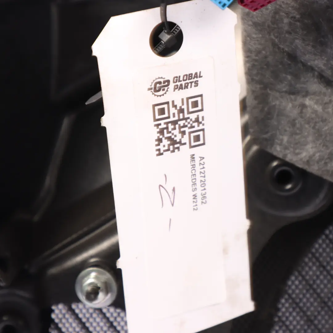 Mercedes W212 Door Card Cover Front Left N/S Trim Panel Black Leather - SKU rhd-A2127201362 - Part number A2127201362