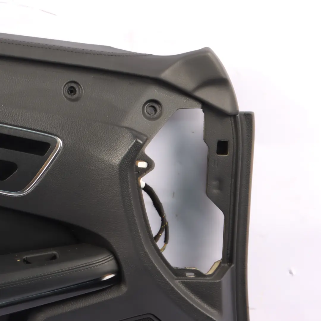 Door Card Cover Front Left N/S Trim Panel Black Leather to Mercedes W212 with Part number A2127201362 Mercedes W212 Door Card Cover Front Left N/S Trim Panel Black Leather - SKU rhd-A2127201362 - Part number A2127201362