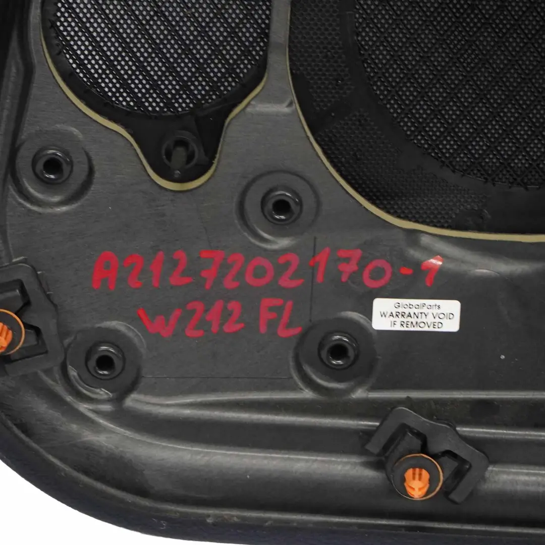 Door Card Front Left N/S Trim Panel Black Leather Anthracite to Mercedes W212 with Part number A2127202170 Mercedes W212 Door Card Front Left N/S Trim Panel Black Leather Anthracite - SKU rhd-A2127202170-1 - Part number A2127202170