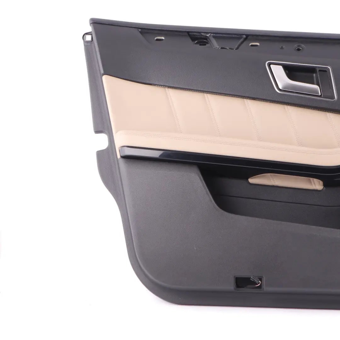 Mercedes W212 Door Card Front Left N/S Trim Panel Leather Anthracite - SKU rhd-A2127202170-2 - Part number A2127202170