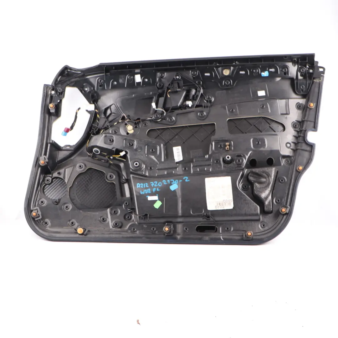 Mercedes W212 Door Card Front Left N/S Trim Panel Leather Anthracite - SKU rhd-A2127202170-2 - Part number A2127202170
