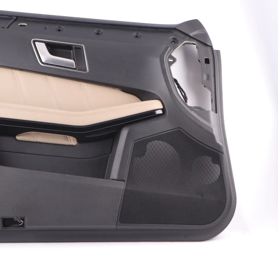 Mercedes W212 Door Card Front Left N/S Trim Panel Leather Anthracite - SKU rhd-A2127202170-2 - Part number A2127202170