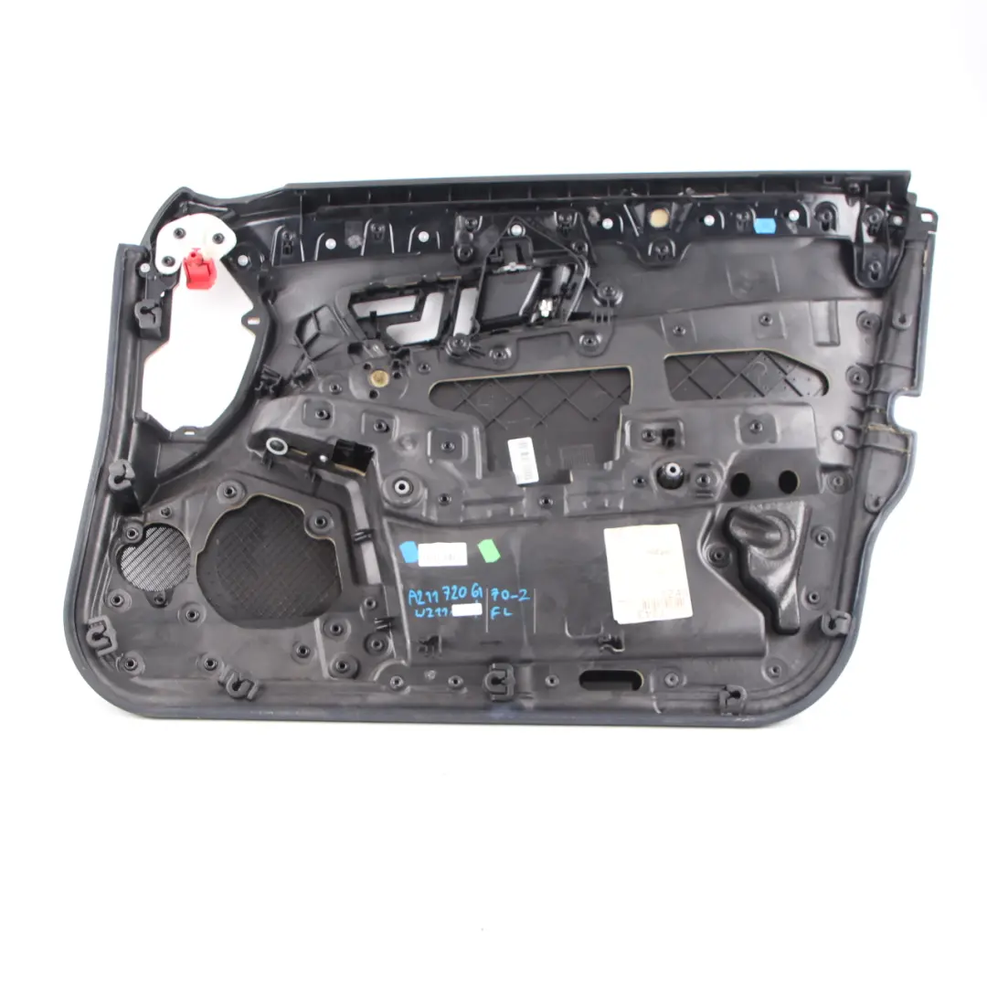 Door Card Front Left N/S Trim Panel Black Leather to Mercedes W212 with Part number A2127202370 Mercedes W212 Door Card Front Left N/S Trim Panel Black Leather - SKU rhd-A2127202370 - Part number A2127202370