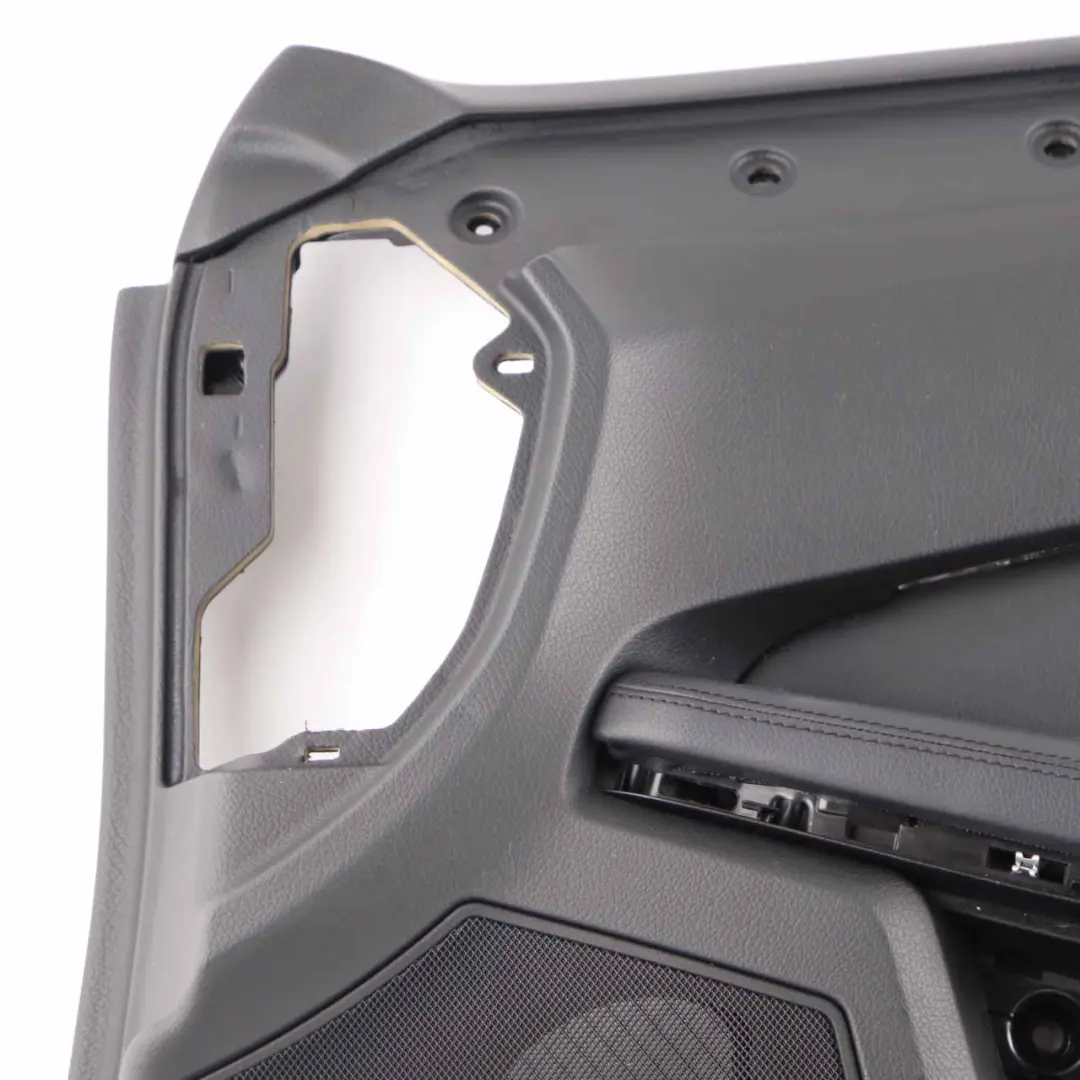 Door Card Front Right O/S Door Trim Panel Black Leather to Mercedes W212 with Part number A2127209870 Mercedes W212 Door Card Front Right O/S Door Trim Panel Black Leather - SKU rhd-A2127209870-1 - Part number A2127209870