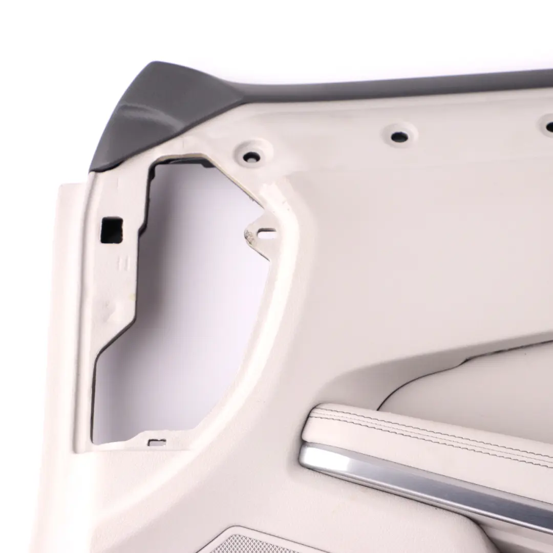 Mercedes W212 Door Card Front Right O/S Door Trim Panel Beige Leather - SKU rhd-A2127209870-2 - Part number A2127209870