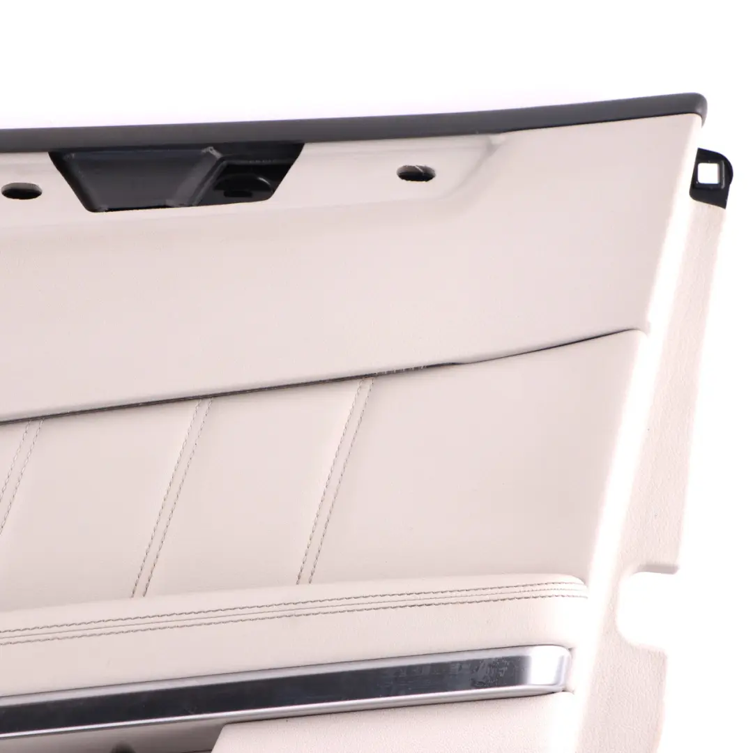 Mercedes W212 Door Card Front Right O/S Door Trim Panel Beige Leather - SKU rhd-A2127209870-2 - Part number A2127209870