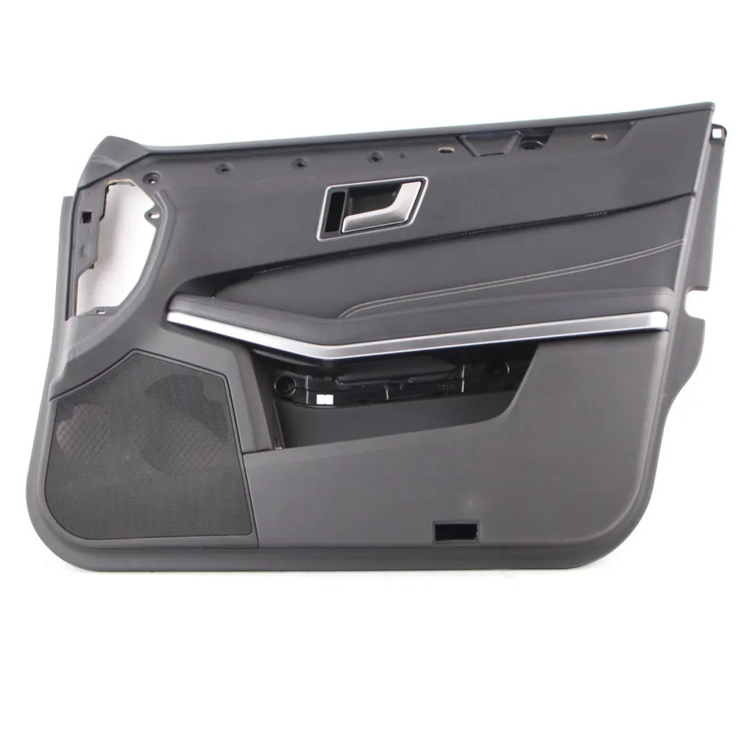 Door Card Front Right O/S Trim Panel Black Imitation Leather to Mercedes W212 with Part number A2127209870 Mercedes W212 Door Card Front Right O/S Trim Panel Black Imitation Leather - SKU rhd-A2127209870 - Part number A2127209870