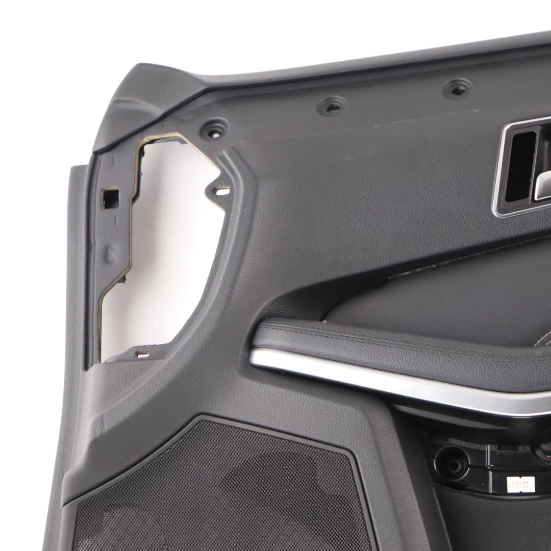 Mercedes W212 Door Card Front Right O/S Trim Panel Black Imitation Leather - SKU rhd-A2127209870 - Part number A2127209870