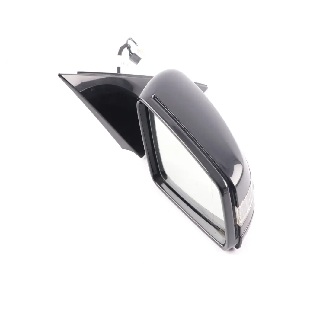 Mercedes W212 Wing Mirror Door Right O/S Obsidian Black Metallic 197 - SKU rhd-A2128101016-OB - Part number A2128100376