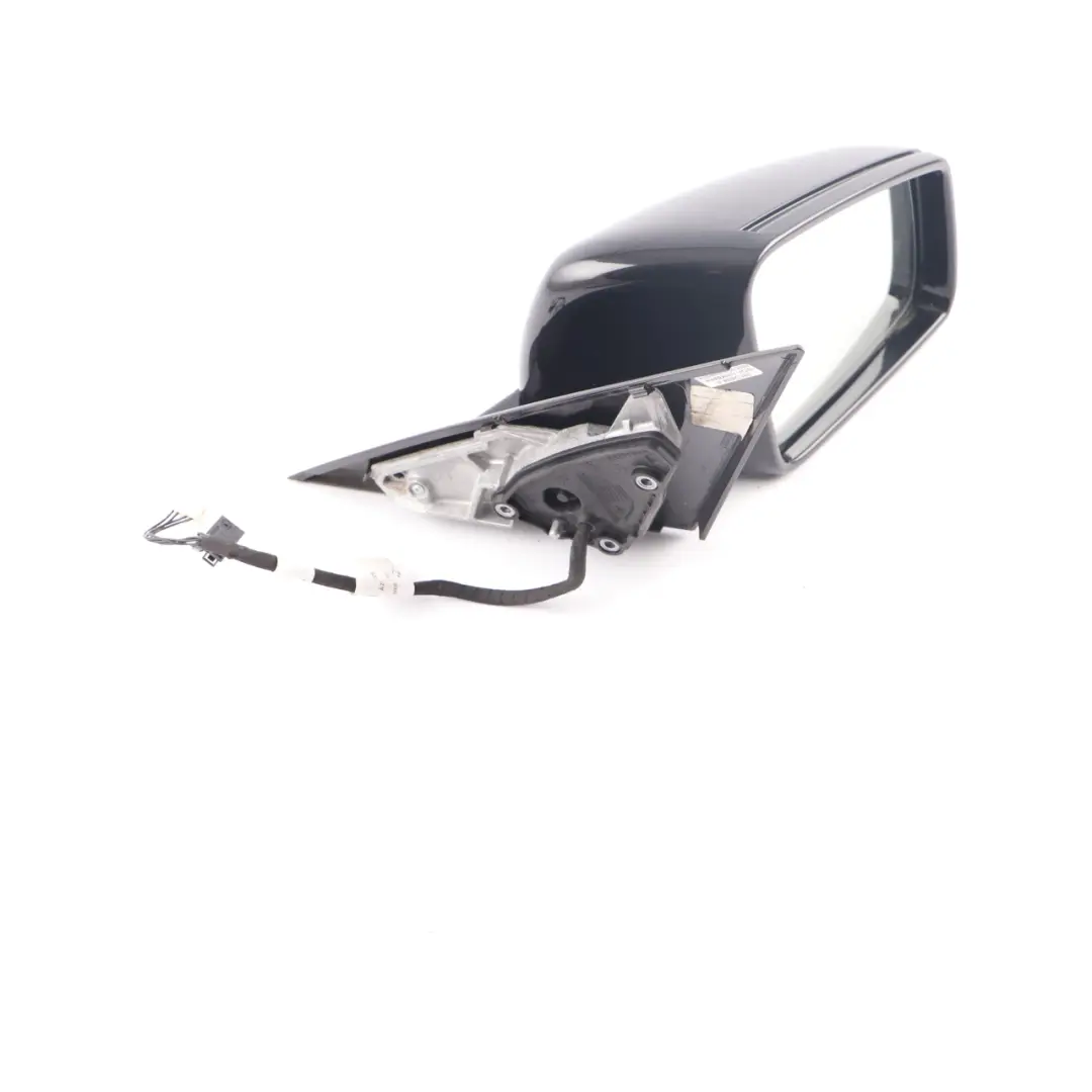 Mercedes W212 Wing Mirror Door Right O/S Obsidian Black Metallic 197 - SKU rhd-A2128101016-OB - Part number A2128100376