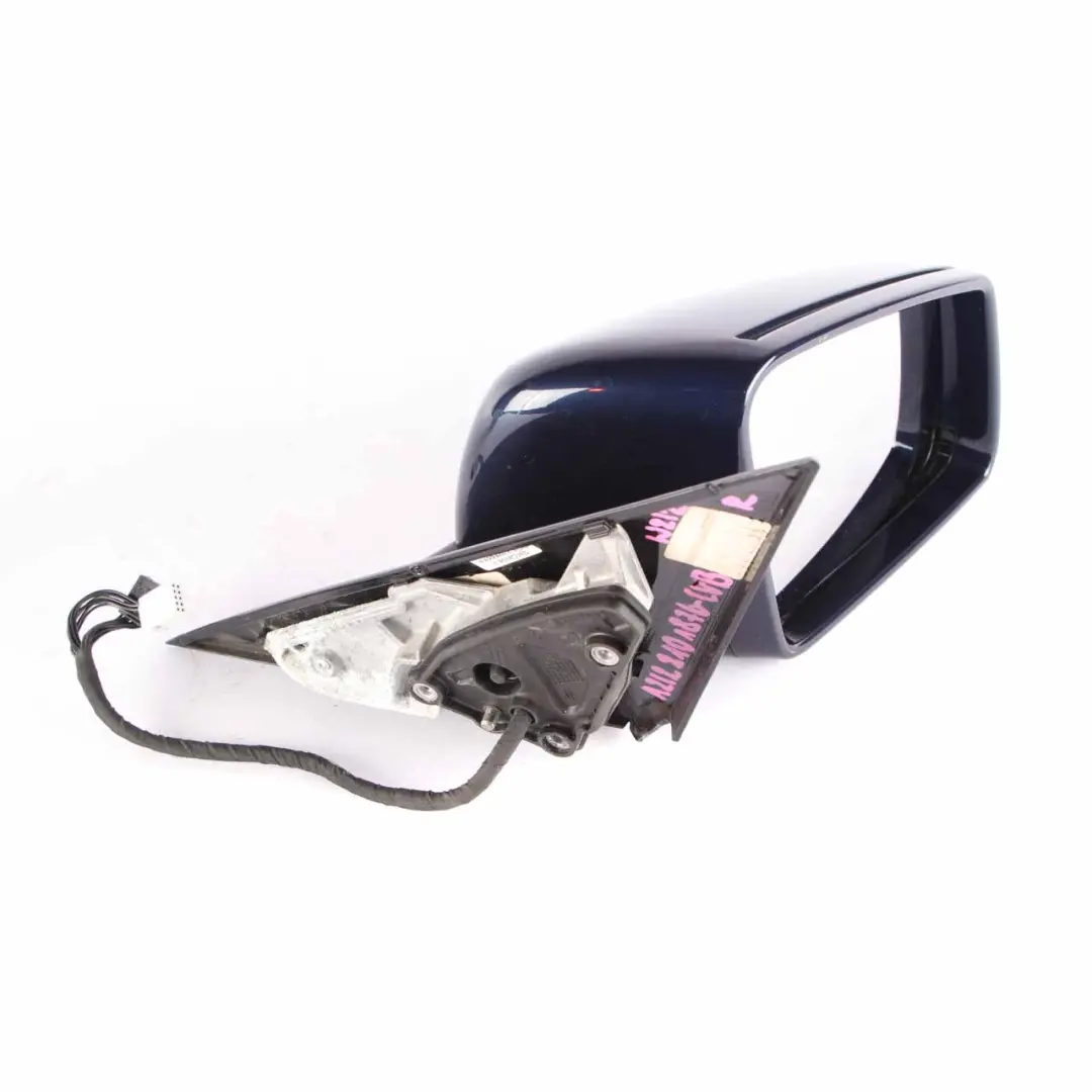 Mercedes W212 Wing Mirror Door Auto Dip Right O/S Cavansite Blue 890 - SKU rhd-A2128101876-CVB - Part number A2128101876