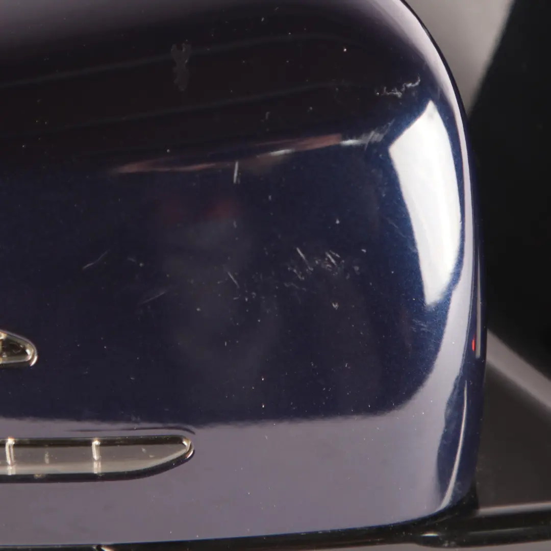 Mercedes W212 Wing Mirror Door Auto Dip Right O/S Cavansite Blue 890 - SKU rhd-A2128101876-CVB - Part number A2128101876