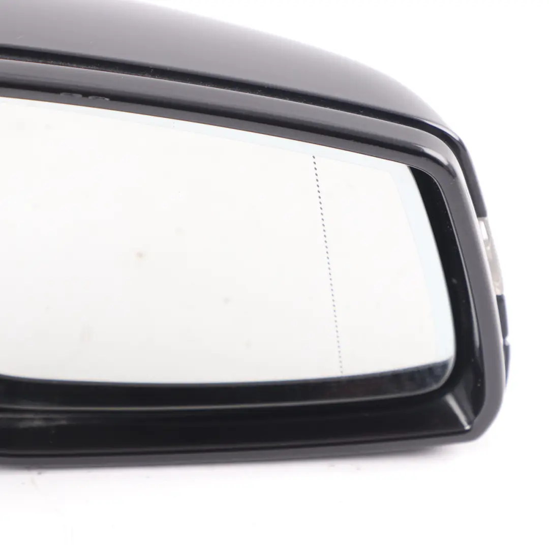 Mercedes W212 Wing Mirror Door Auto Dip Right O/S Obsidian Black 197 - SKU rhd-A2128101876-OB1 - Part number A2128101876
