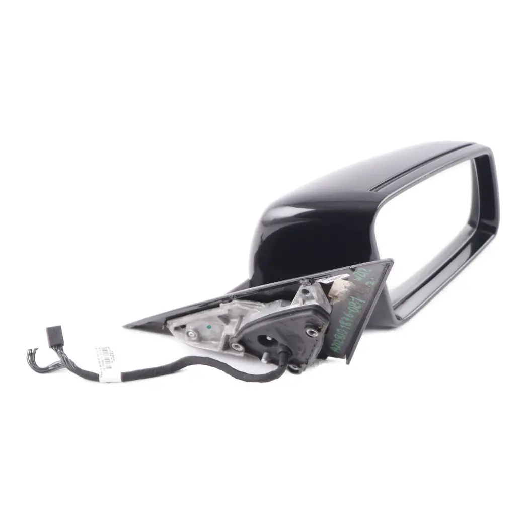 Mercedes W212 Wing Mirror Door Auto Dip Right O/S Obsidian Black 197 - SKU rhd-A2128101876-OB1 - Part number A2128101876