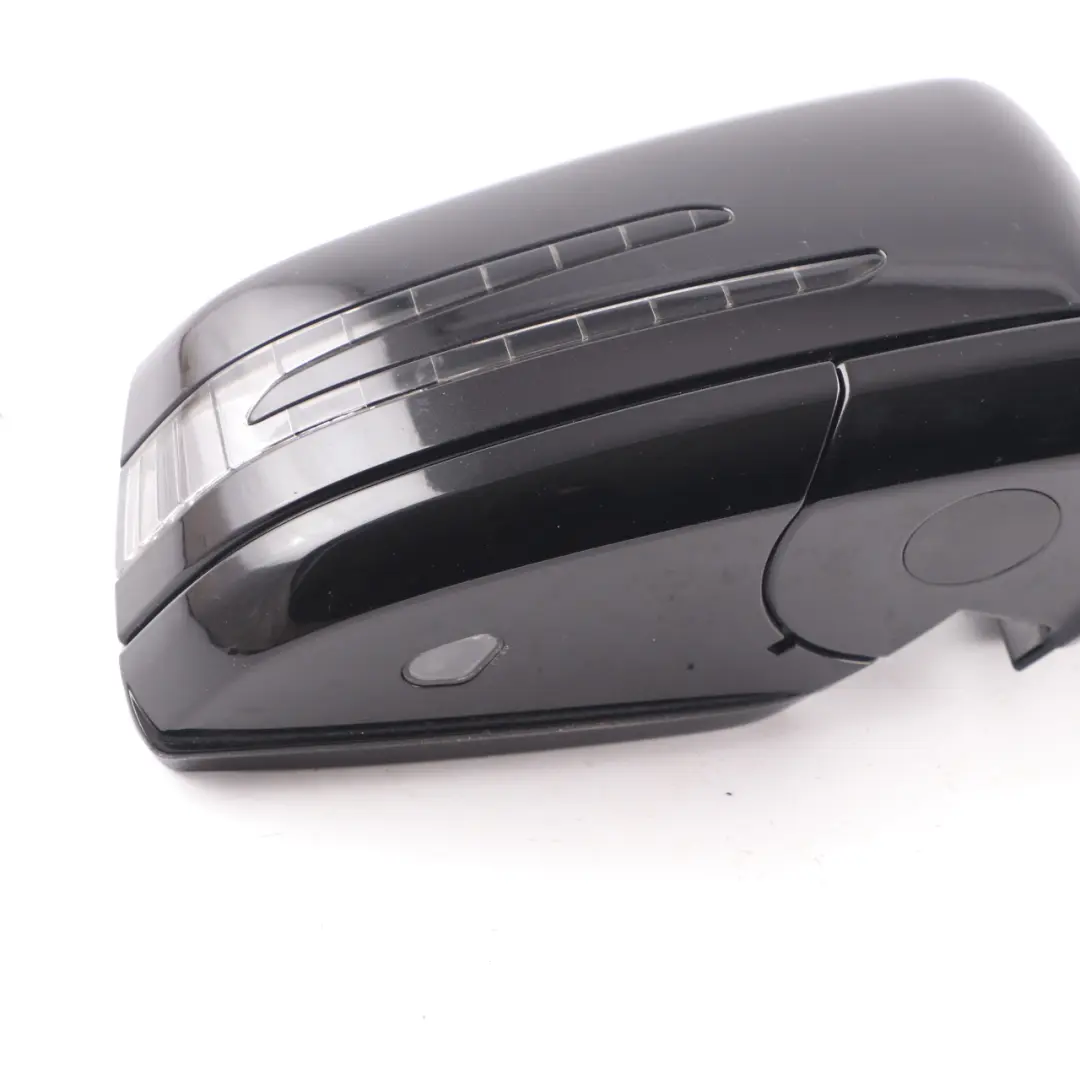Mercedes W212 Wing Mirror Door Auto Dip Right O/S Obsidian Black 197 - SKU rhd-A2128101876-OB1 - Part number A2128101876