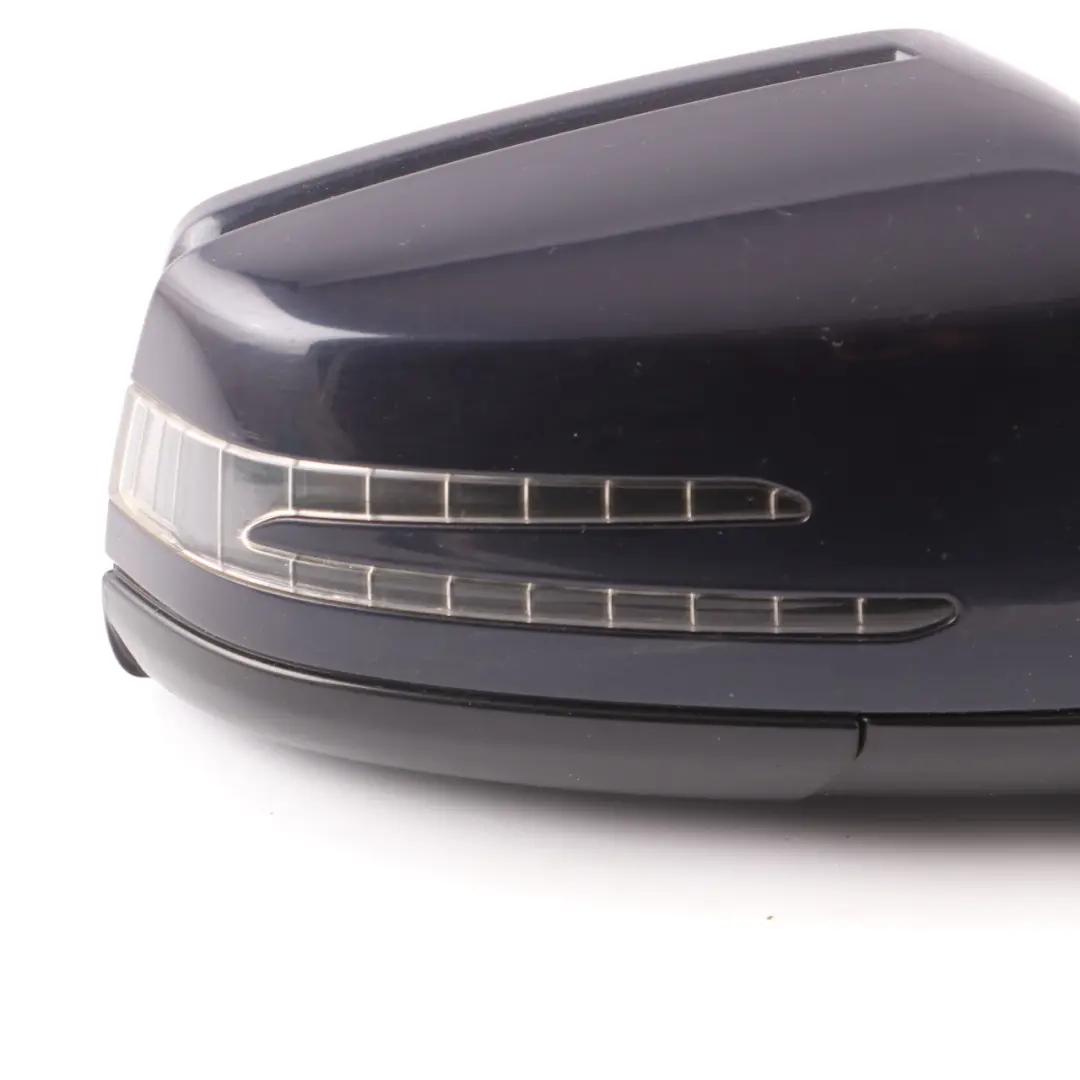 Wing Mirror Auto Dip Door Right O/S Outside Tanzanite Blue - 359 to Mercedes W212 with Part number A2128101876 Mercedes W212 Wing Mirror Auto Dip Door Right O/S Outside Tanzanite Blue - 359 - SKU rhd-A2128101876-TB - Part number A2128101876