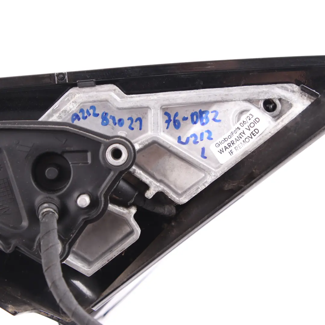 Mercedes W212 Wing Mirror Base Carrier Door Left N/S High Gloss - SKU rhd-A2128102176-1 - Part number A2128102176
