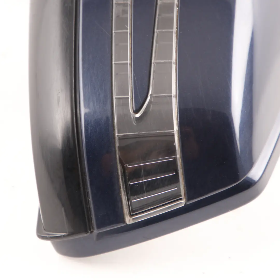 Mercedes W212 Wing Mirror Auto Dip Door Left N/S Cavansite Blue Metallic - 890 - SKU rhd-A2128102176-CVB - Part number A2128102176