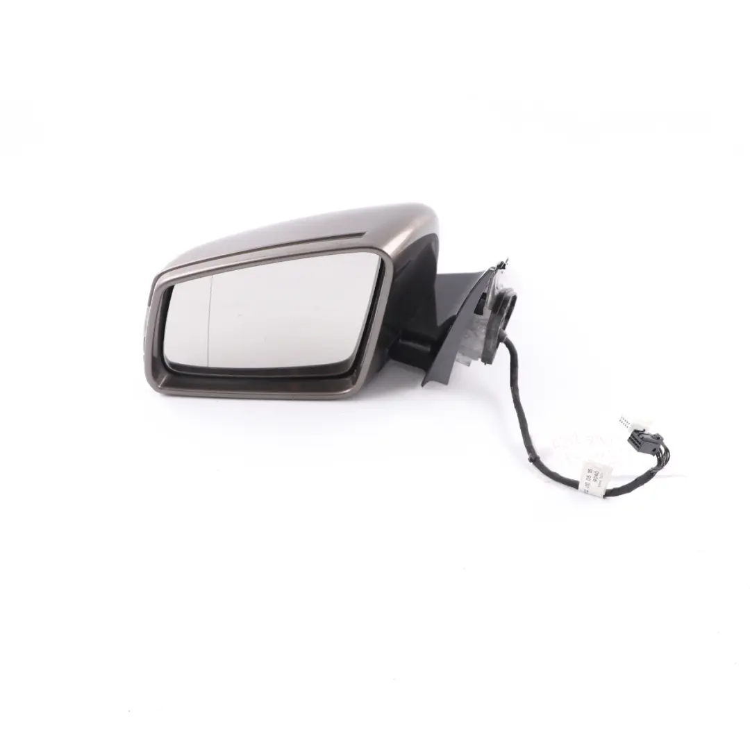 Mercedes W212 Wing Mirror Auto Dip Door Left N/S Outside Indium Grey - 963 - SKU rhd-A2128102176-ING - Part number A2128102176