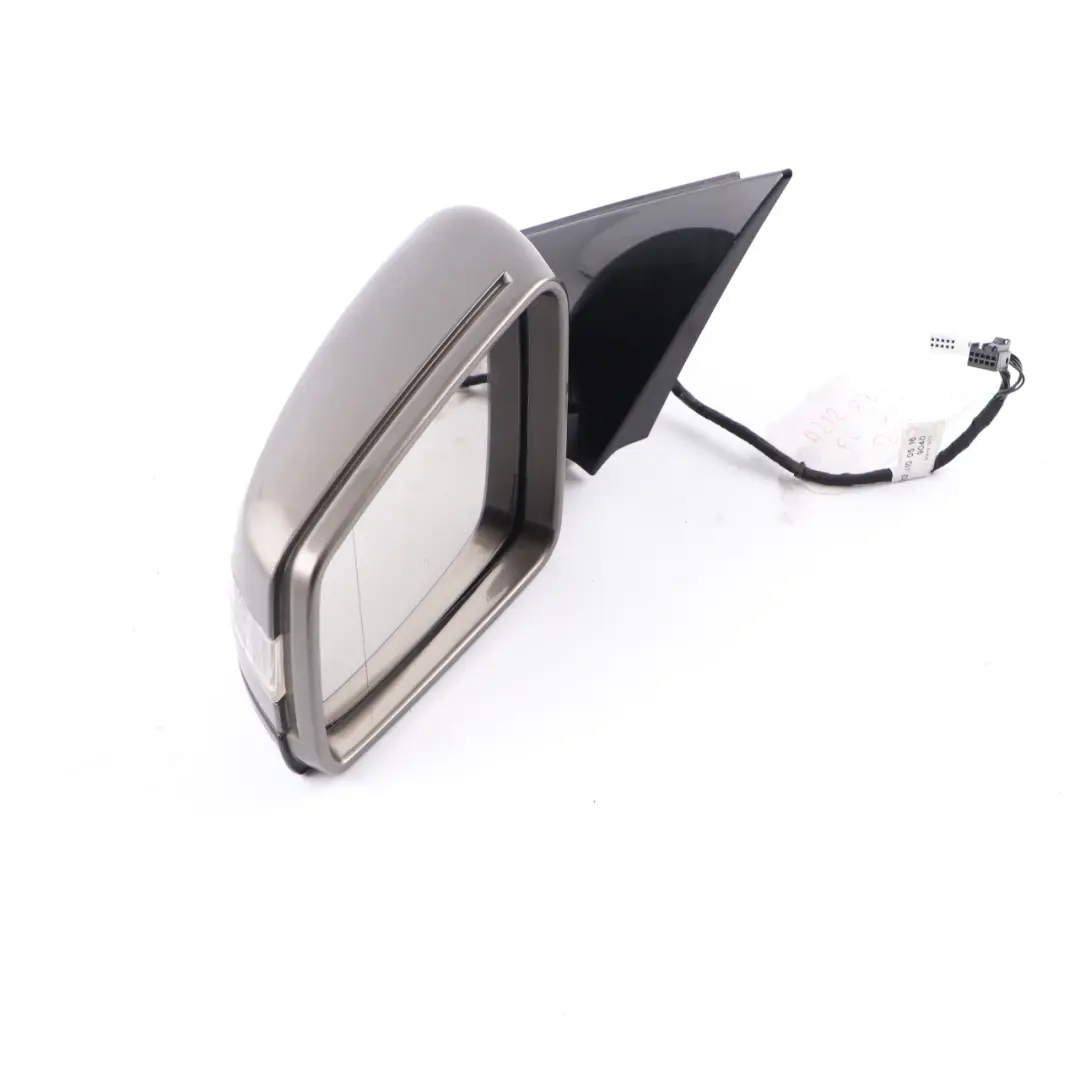 Mercedes W212 Wing Mirror Auto Dip Door Left N/S Outside Indium Grey - 963 - SKU rhd-A2128102176-ING - Part number A2128102176