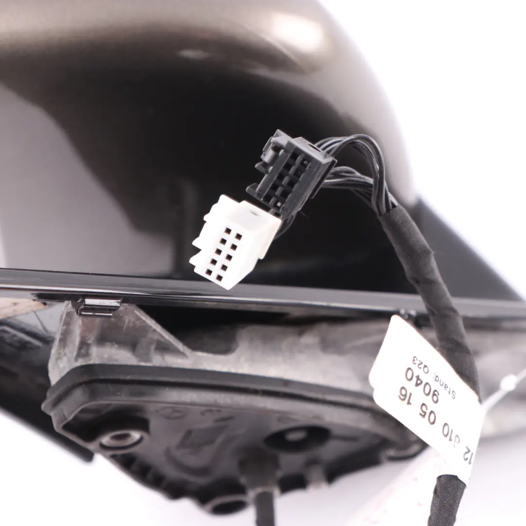 Mercedes W212 Wing Mirror Auto Dip Door Left N/S Outside Indium Grey - 963 - SKU rhd-A2128102176-ING - Part number A2128102176