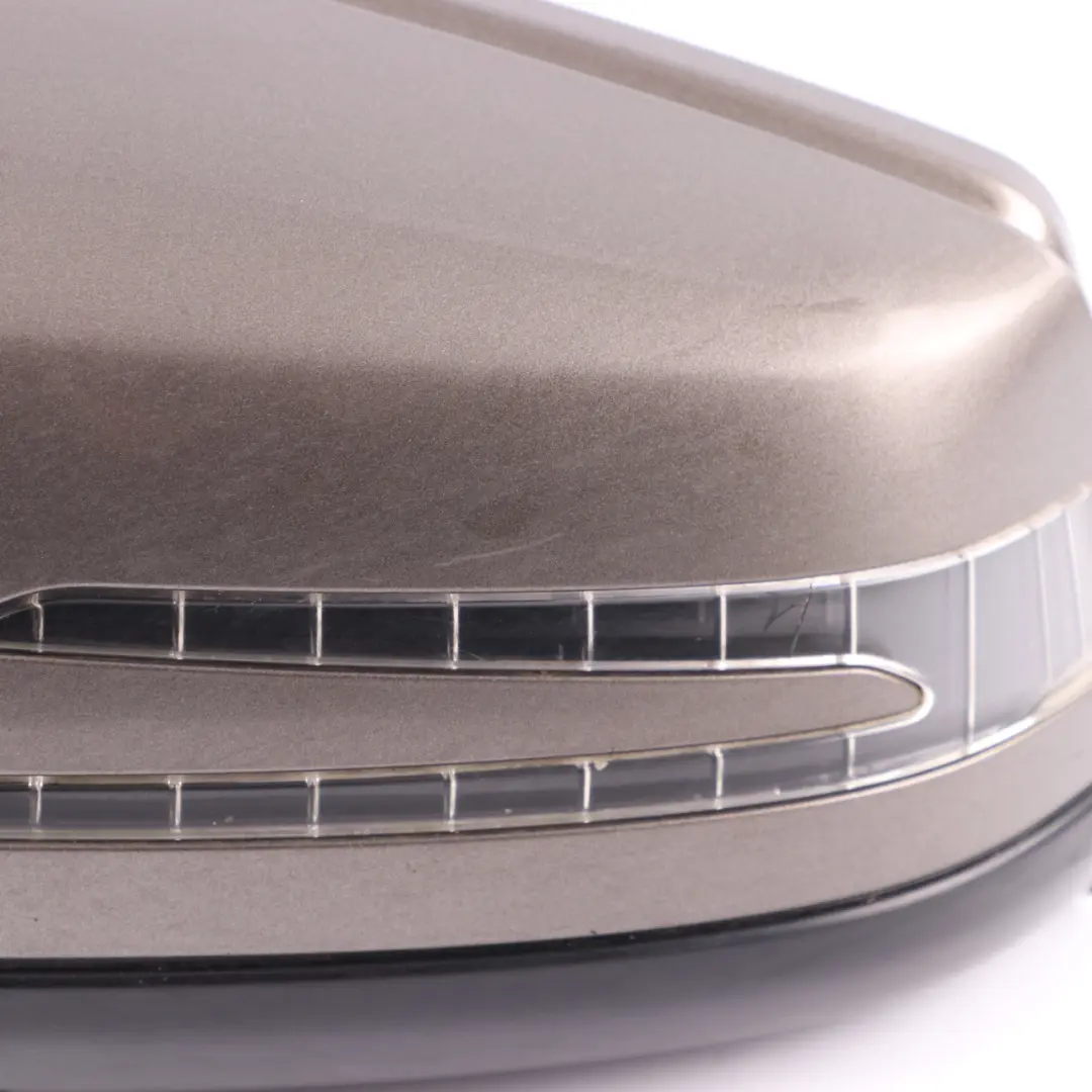 Mercedes W212 Wing Mirror Auto Dip Door Left N/S Outside Indium Grey - 963 - SKU rhd-A2128102176-ING - Part number A2128102176