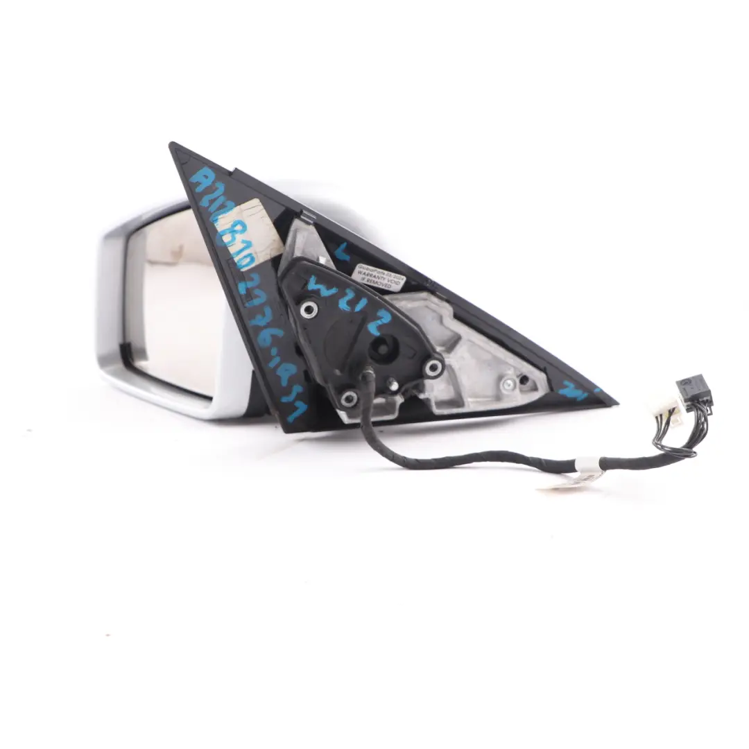 Wing Mirror Auto Dip Door Left N/S Iridium Silver Metallic - 775 to Mercedes W212 with Part number A2128102176 Mercedes W212 Wing Mirror Auto Dip Door Left N/S Iridium Silver Metallic - 775 - SKU rhd-A2128102176-IRS1 - Part number A2128102176