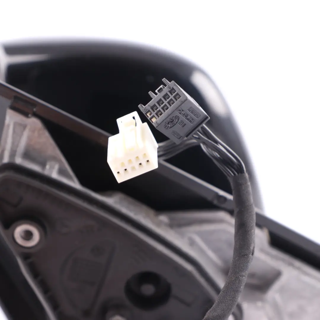 Mercedes W212 Wing Mirror Door Auto Dip Left N/S Obsidian Black 197 - SKU rhd-A2128102176-OB1 - Part number A2128102176