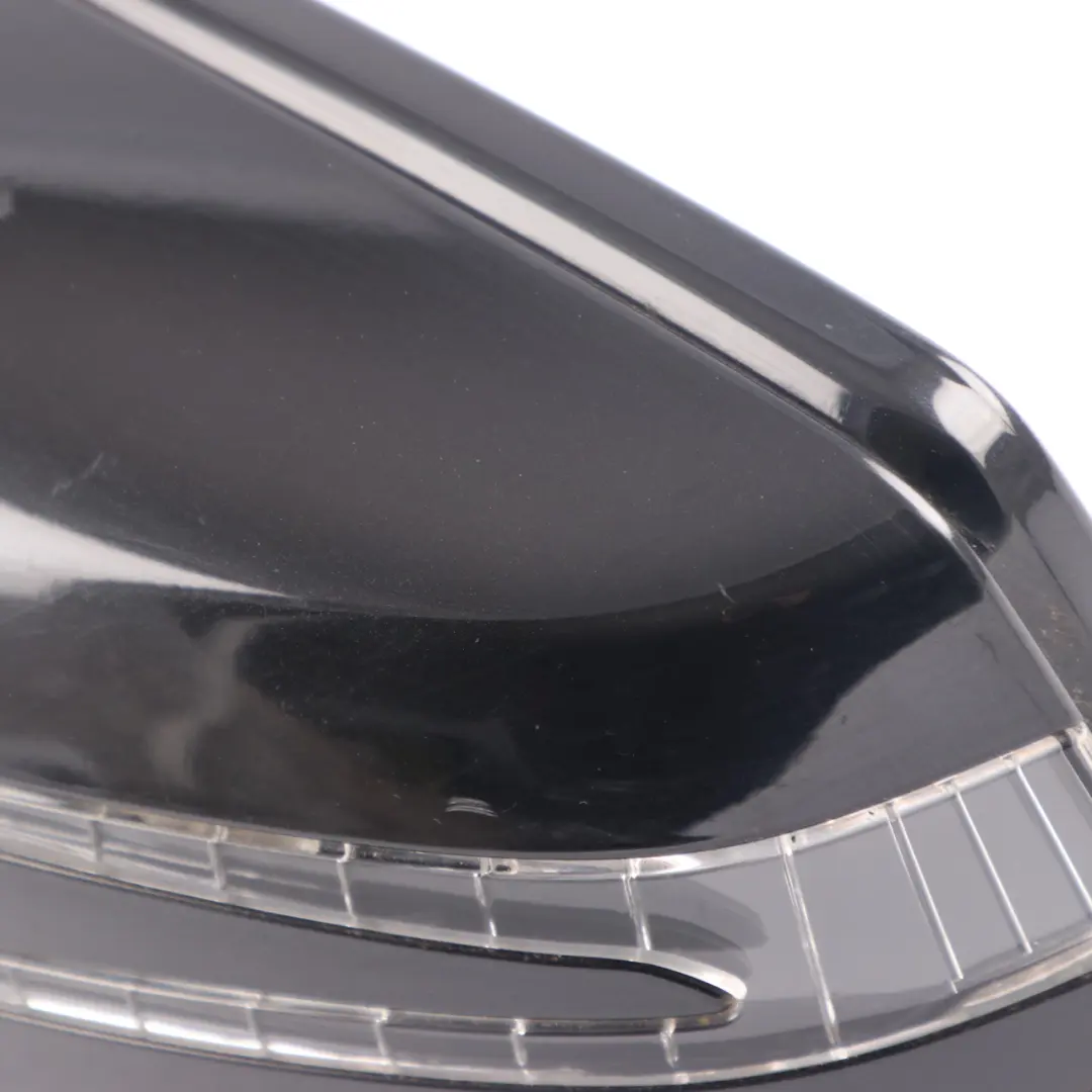 Mercedes W212 Wing Mirror Door Auto Dip Left N/S Obsidian Black 197 - SKU rhd-A2128102176-OB1 - Part number A2128102176