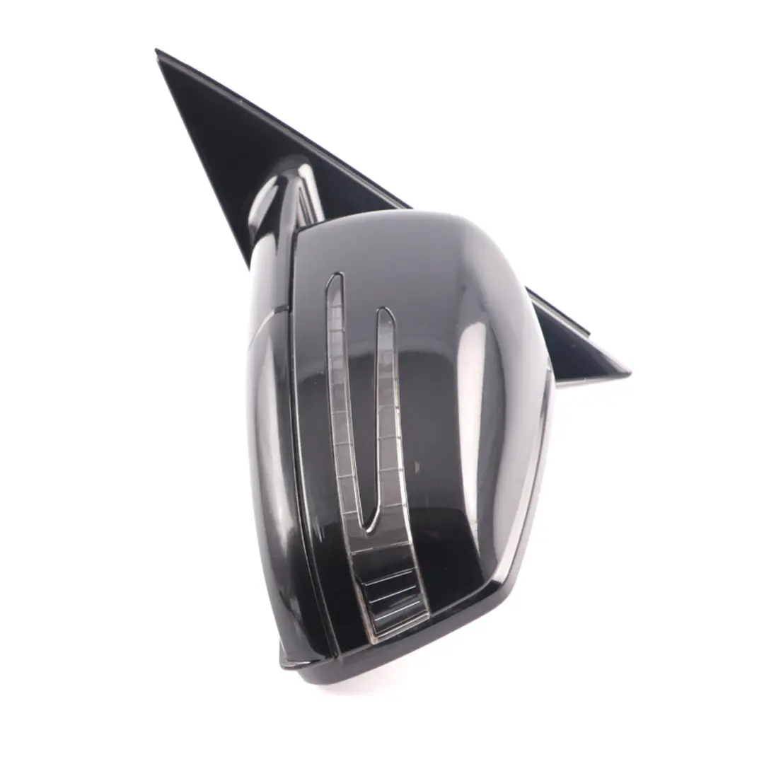 Mercedes W212 Wing Mirror Door Auto Dip Left N/S Obsidian Black 197 - SKU rhd-A2128102176-OB1 - Part number A2128102176