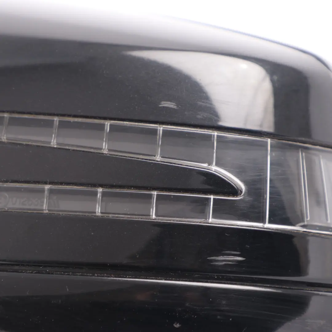 Mercedes W212 Wing Mirror Door Auto Dip Left N/S Obsidian Black 197 - SKU rhd-A2128102176-OB1 - Part number A2128102176