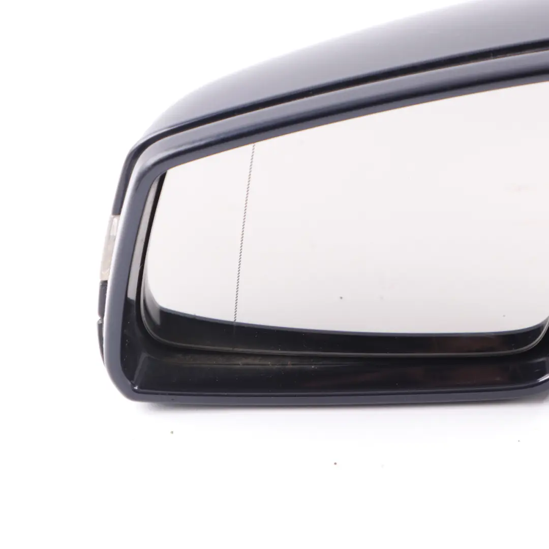 Mercedes W212 Wing Mirror Auto Dip Door Left N/S Outside Tanzanite Blue - 359 - SKU rhd-A2128102176-TB - Part number A2128102176