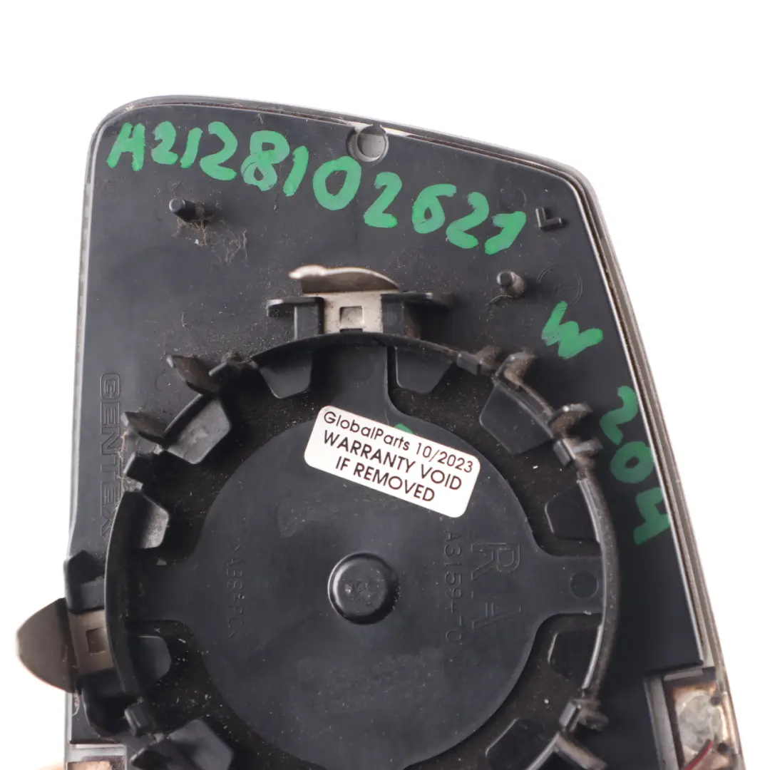  Außenspiegelglas Mercedes W204 W212 Tür Rechts Beheizt - SKU rhd-A2128102621 - Teilenummer A2128102621